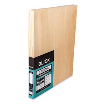 Open in modal - Blick Studio Artists' Wood Panels - Gallery Cradle, 16" x 20", 1-1/2" Cradle