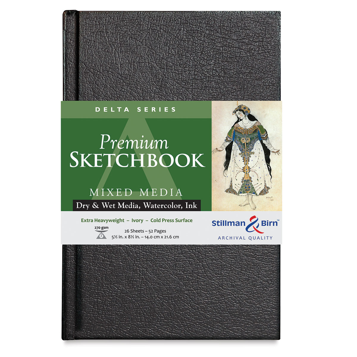 Stillman & Birn® Alpha Series Softcover Mixed Media Premium Sketchbook