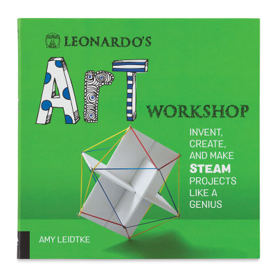 Leonardo's Art Workshop - Front cover of Book