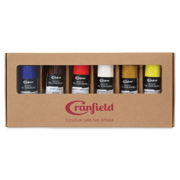 Cranfield Artists' Oils - Starter Set of 6, 40 ml Tubes (In package)