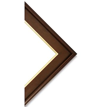 Open in modal - Blick Simplon Frame with Liner- 20" x 24" x 5/16", Walnut/Gold