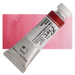 PWC Extra Fine Professional Watercolor - Rose Madder, 15 ml, Swatch with Tube
