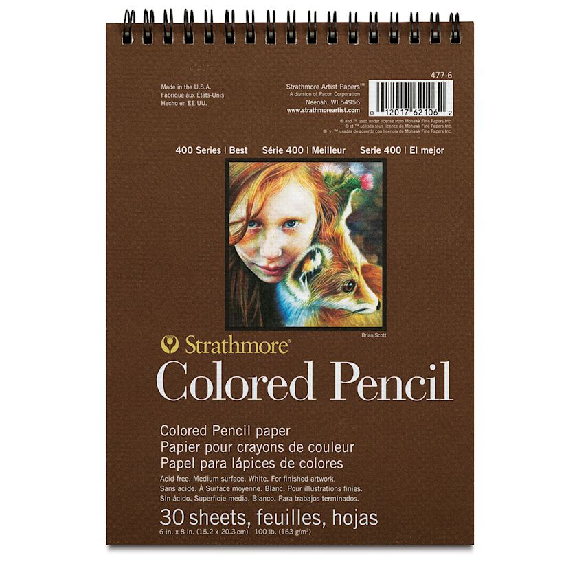 Strathmore 400 Series Colored Pencil Pads BLICK Art Materials