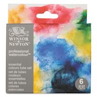 Winsor & Newton Professional Watercolor -  Set of 6, Essential Set, 5 ml Tubes