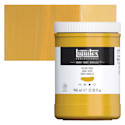 Liquitex Heavy Body Artist Acrylics - Yellow Oxide, 32 oz Jar