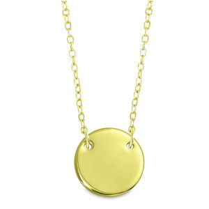 ImpressArt Personal Impressions Necklace Kit - Large Circle, Gold, Set of 5