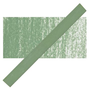 Open in modal - Cretacolor Pastel Carre Hard Pastel - Green Earth Light pastel and swatch