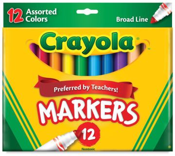 Crayola Classroom Set Broad Line Art Markers, Teacher Supplies, 80