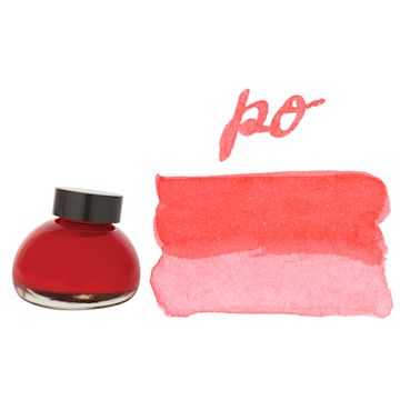 Open in modal - Kakimori Pigment Ink - 01 Po, swatch and bottle