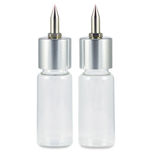 Sparmax Flyer Airbrush Accessories - Airbrush Bottles, Glass, Set of 2