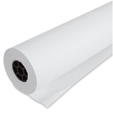 Open in modal - Pacon Antimicrobial Paper Roll - White, 36" x 500 ft (close-up of roll end)