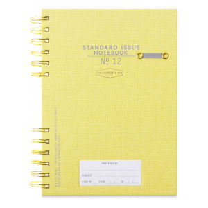 DesignWorks Ink Standard Issue Planner Notebook No. 12, Yellow