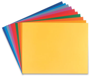 Canson Assorted Color Pack - 19" x 25", Bright, Pkg of 10