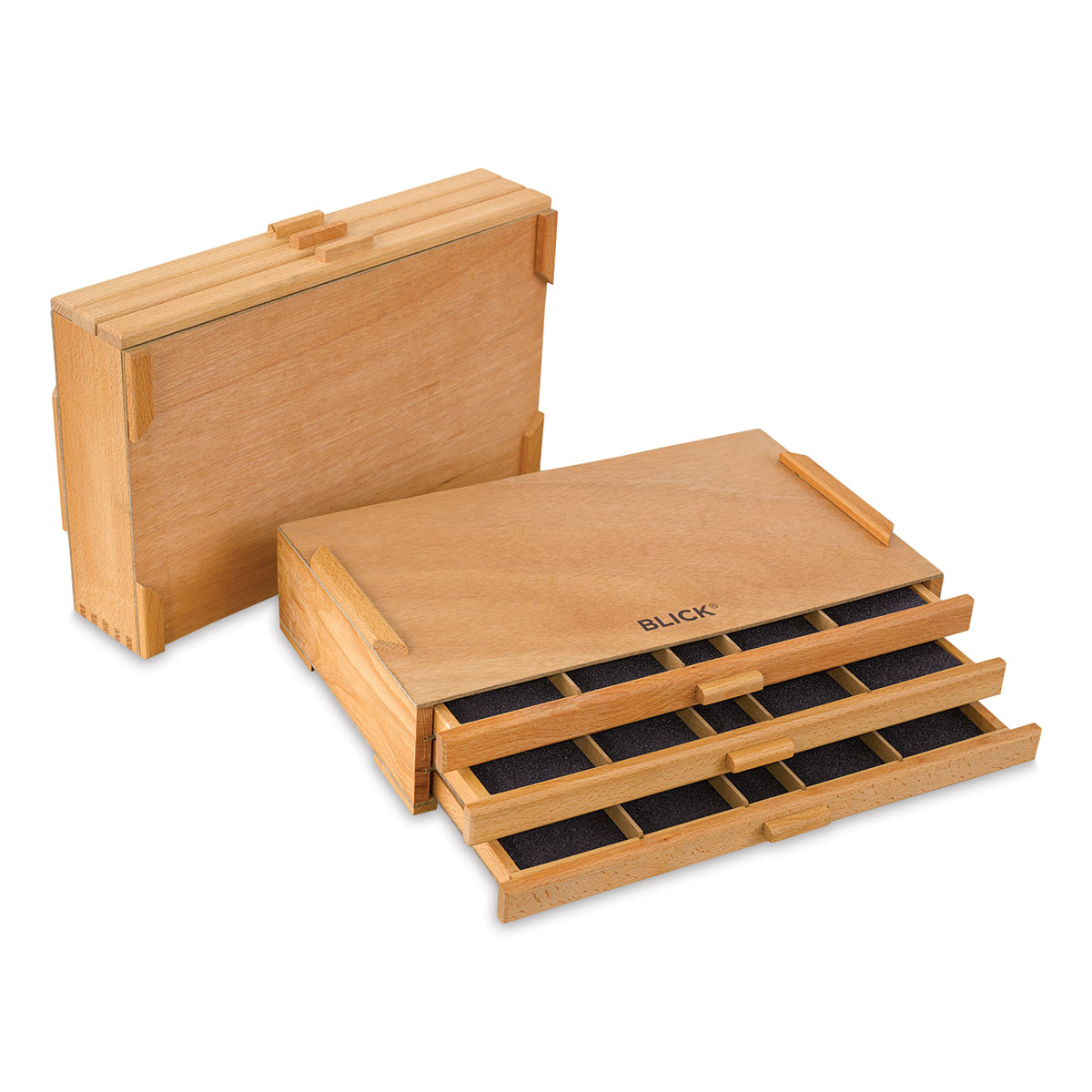 Blick Wooden Drawer Storage Box