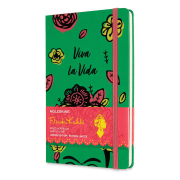 Moleskine Frida Kahlo Limited Edition Ruled Notebook (Front, with packaging label)