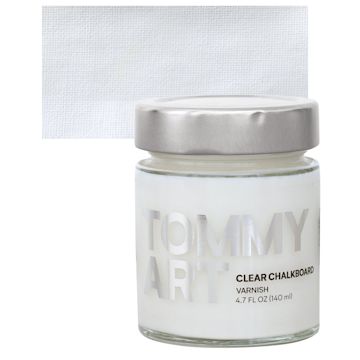 Open in modal - Tommy Art DIY System - Clear Chalkboard Paint, 140 ml jar and swatch