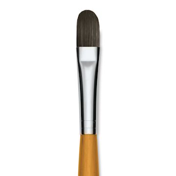 Open in modal - Isabey Isacryl Brush - Filbert, Long Handle, Size 8