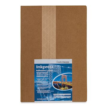 Open in modal - Inkpress - Adhesive Luster Inkjet Paper, 13" x 19", 20 Sheets