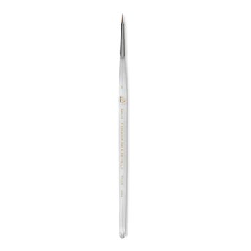 Open in modal - Princeton Synthetic Clear Handle Brush - Round, Short Handle, Size 0