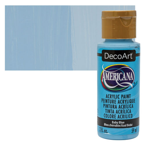 DecoArt Americana Acrylic Paint - Baby Blue, 2 oz