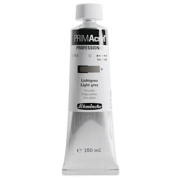 Open in modal - Schmincke Primacryl Professional Acrylic Paint - Light Grey, 150 ml Tube