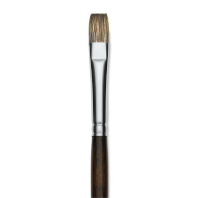 Silver Brush Monza Synthetic Mongoose Artist Brush - Long Handle, Bright, Size 10 (close up)