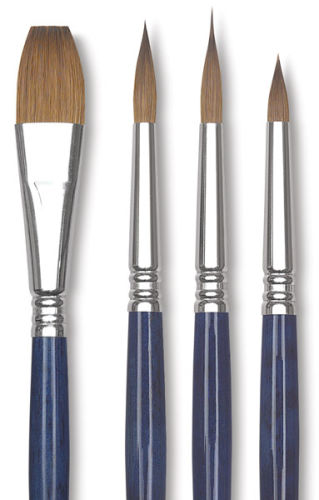 Escoda Optimo Kolinsky Sable Watercolor Brushes – Jerrys Artist Outlet