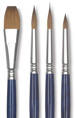 Escoda Optimo Kolinsky Sable Watercolor Brushes