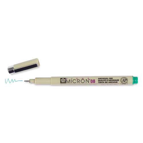 Micron Pen in Light Green