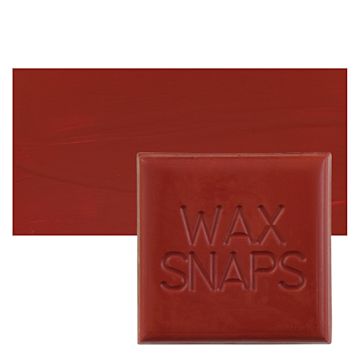 Open in modal - Enkaustikos Wax Snaps Encaustic Paint - Sanguine, 40 ml snaps and swatch