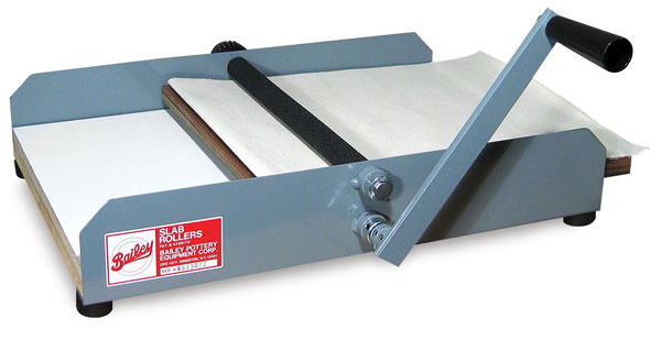 Slab roller makes perfect slabs easily and quickly. – Pottery Clay