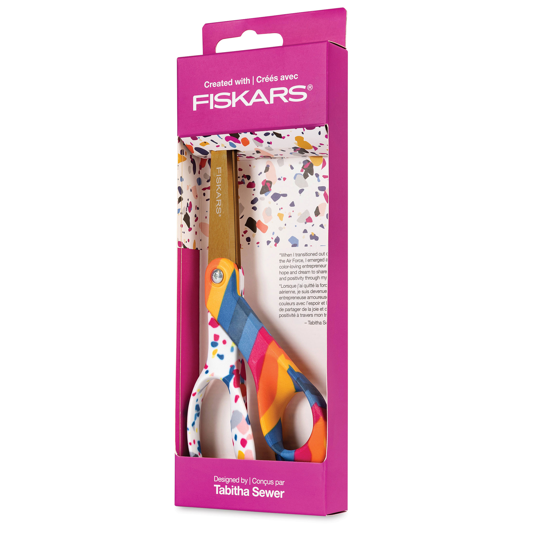 Fiskars Created with Fiskars Sewing Scissors, Sew Bold (8 in.)