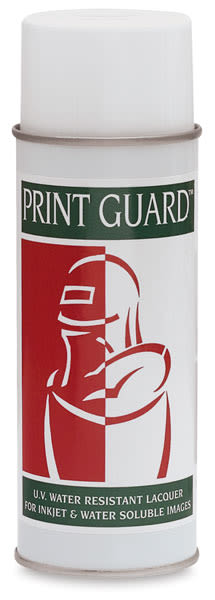 Marshall's Print Guard Spray - Front of 8 oz can
