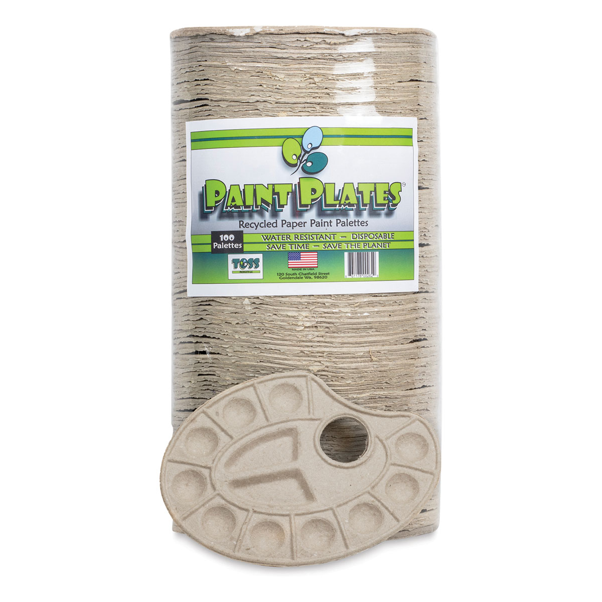 Disposable Wax Paper Palettes - Sanitation Conversation™