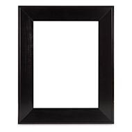 Blick Aliso Wood Frame - 12" x 16" x 1/4", Black