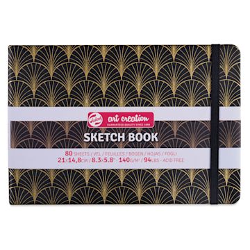 Open in modal - Royal Talens Art Creations Sketchbook - 5.1" x 8.3", Art Deco, front