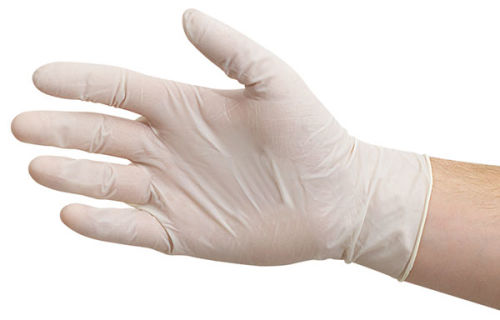 Seattle Glove Disposable Latex Gloves- White, 100/Box, Sizes M/L - Large