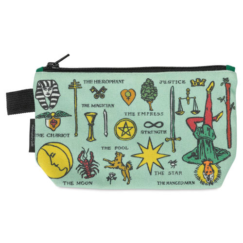 Tarot Canvas Zipper Bag