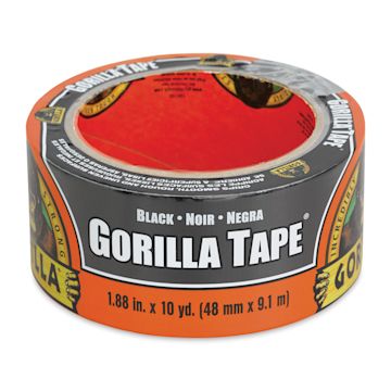 Open in modal - Gorilla Tape - 1.88'' x 10 yds, Black, Roll, In Package