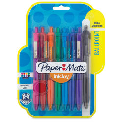 Paper Mate Inkjoy Pens - Fashion Colors, Pkg of 8