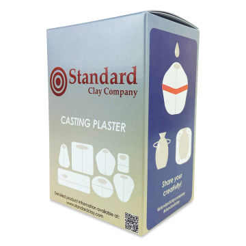Standard Clay Company Casting Plaster - Pristine White, 3 lb - front of packaging