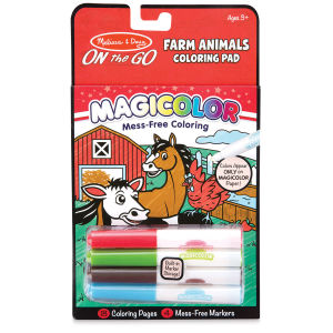 Melissa & Doug On the Go Magicolor Coloring Pad - Farm Animals (In packaging)