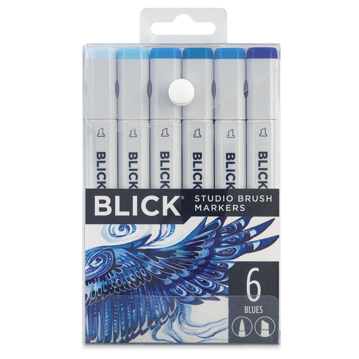 Blick Studio Brush Marker - Azure Blue