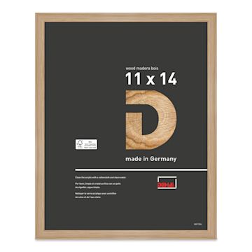 Open in modal - Deha Design Fontana Wood Frame - Natural Oak, 11" x 14"