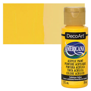 DecoArt Americana Acrylic Paint - Lemon Yellow, 2 oz