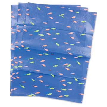 Open in modal - DecoPatch Decorative Papers - Fish, Pkg of 3, 12" x 16"
