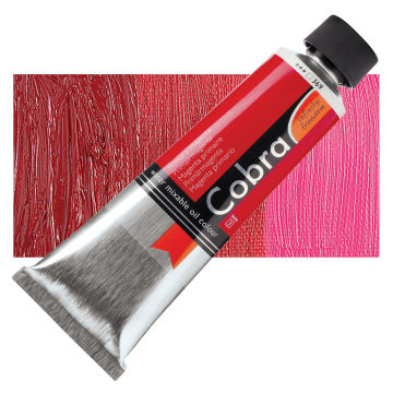 Royal Talens Cobra Water Mixable Oil Color - Primary Magenta, 150 ml tube