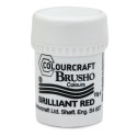 Brusho Crystal Colour - Red, 15 g pot