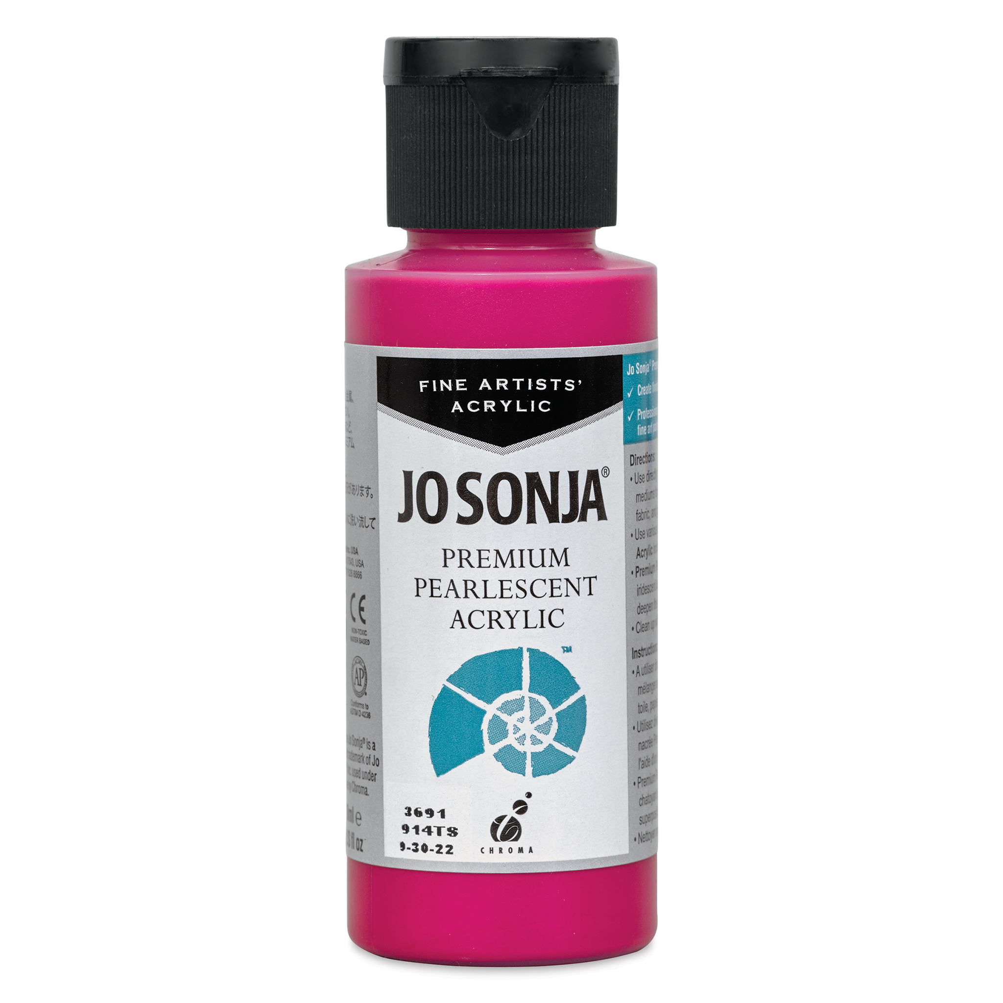 Chroma’s Jo Sonja Premium Metallic and Pearlescent Acrylic Paints and Sets