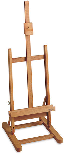 Mabef Presentation Easel M-14 - Angled view of table easel